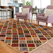 Hand Made Afghan Kilim 4' 11" x 6' 8" - No. AL70432