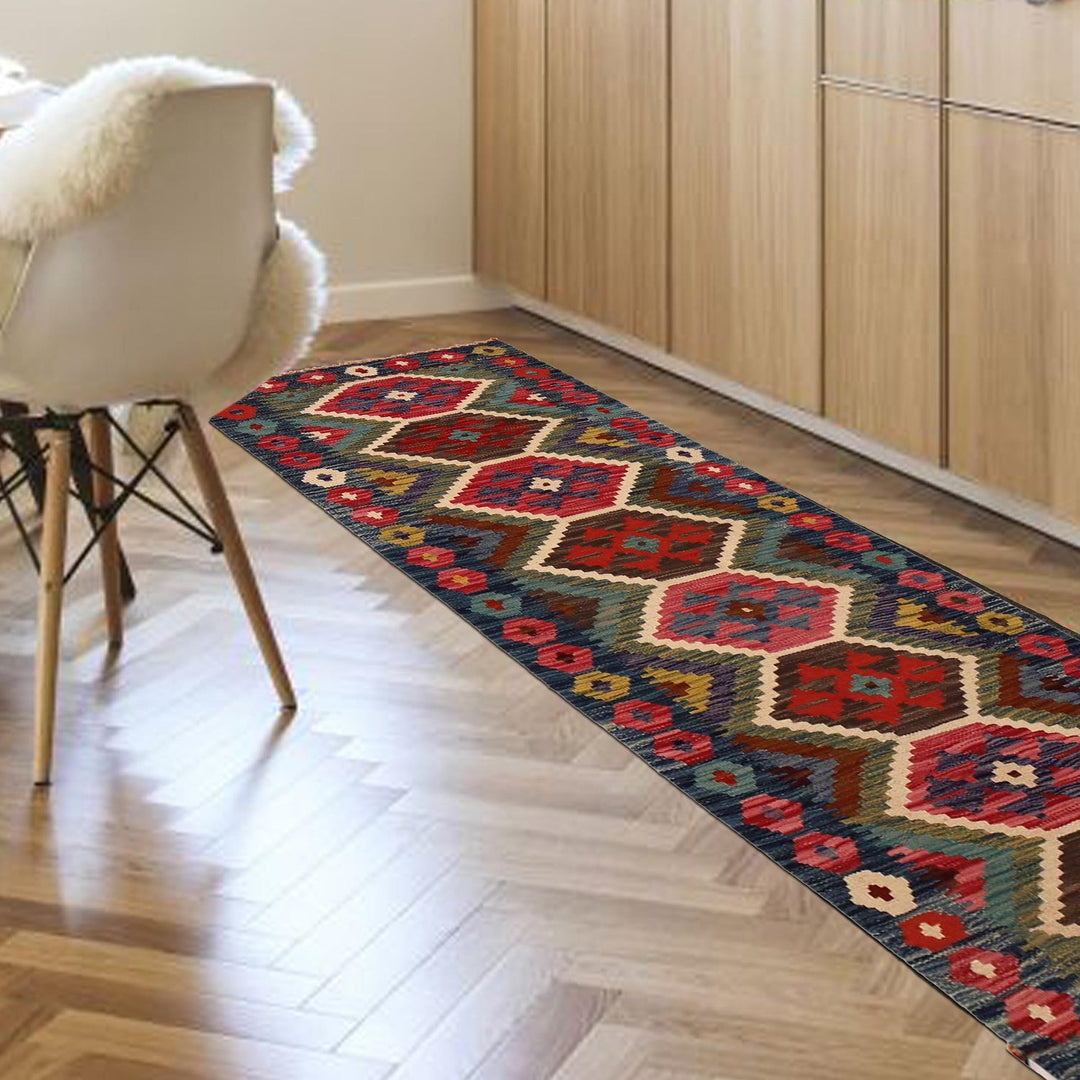 Short Chobi Kilim Runner 2' 3"x 6' 7" - No. AL53845
