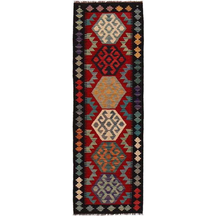 Hand Made Afghan Kilim Runner 2' 0"x 6' 5" - No. AL84085