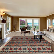 Handmade Turkish Design Wool Kilim 8' 2" x 11' 7" - No. AL42468