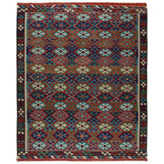 Handmade Vegetable Kilim 8' 1" x 9' 10" - No. AL35972