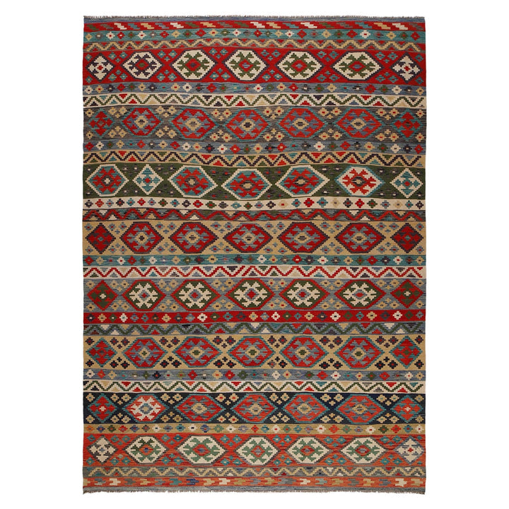 Large Size Chobi Kilim 8' 1" x 11' 6" - No. AL38242