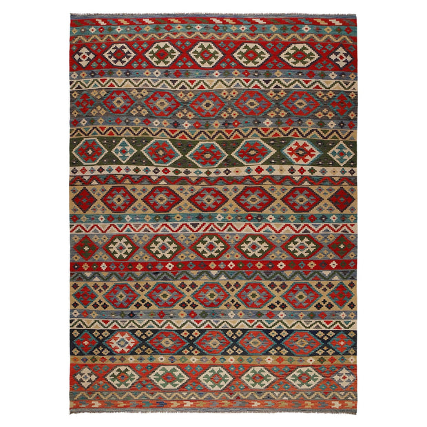 Large Size Chobi Kilim 8' 1" x 11' 6" - No. AL38242