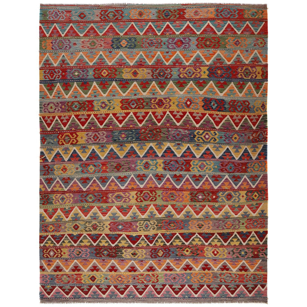 Hand Made Afghan Kilim 8' 8" x 11' 6" - No. AL64847