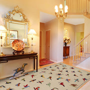 Hand Knotted Embroidery Kelim 6' 6" x 9' 9" - No. AL33728