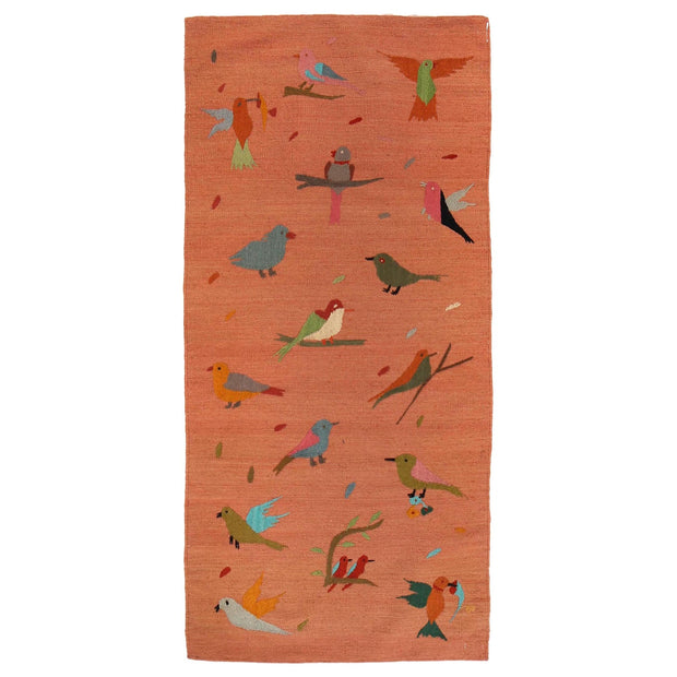 Pakistani Embroidery Kilim Runner 2' 9"x 5' 11" - No. AL44918