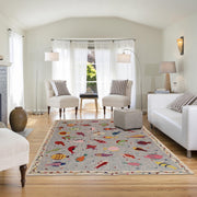 Hand Made Embroidery Kilim 5' 5" x 7' 10" - No. AL81023