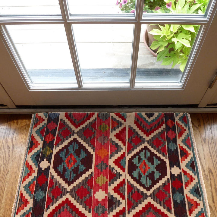 Hand Knotted Flatweave Kilim 2' 2" x 3' 1" - No. AL49035