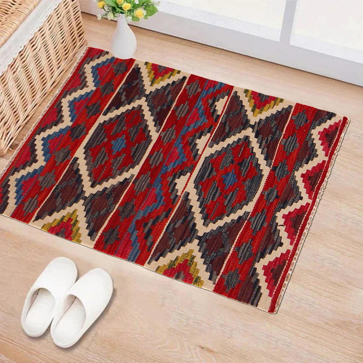 Handmade Vegetable Kilim 2' 1" x 2' 11" - No. AL31576