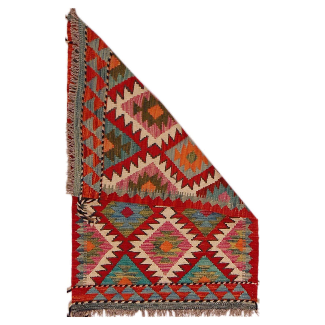 Handmade Vegetable Kelim 2' 0" x 3' 2" - No. AL35662