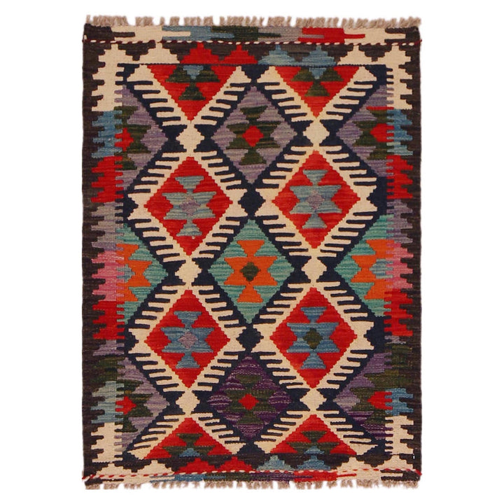 Small Size Chobi Kilim 2' 4" x 3' 2" - No. AL22227