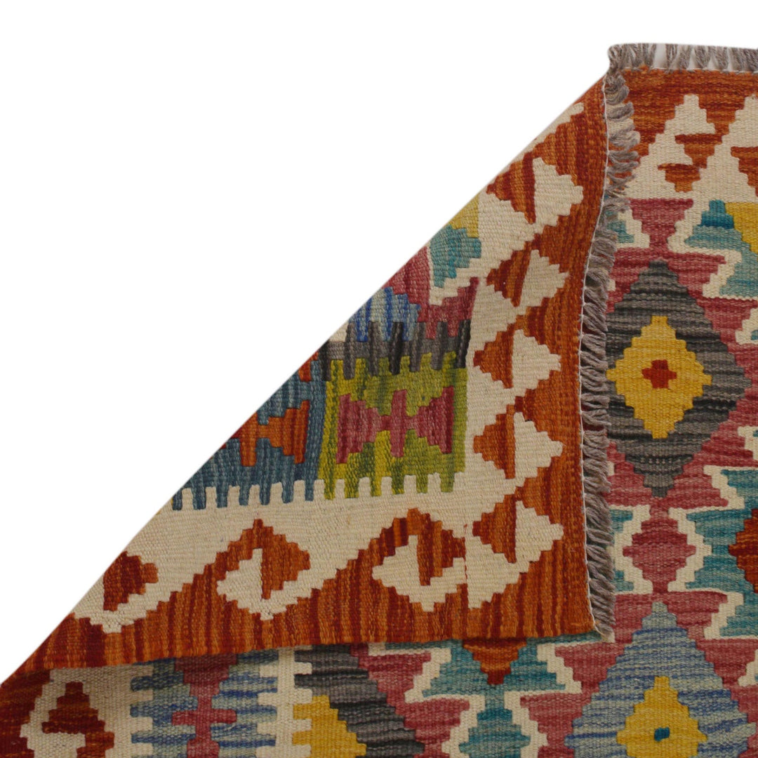Hand Knotted Flatweave Kilim 3' 3" x 5' 0" - No. AL64313