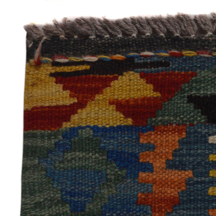 Small Size Chobi Kilim 3' 5" x 5' 0" - No. AL76675