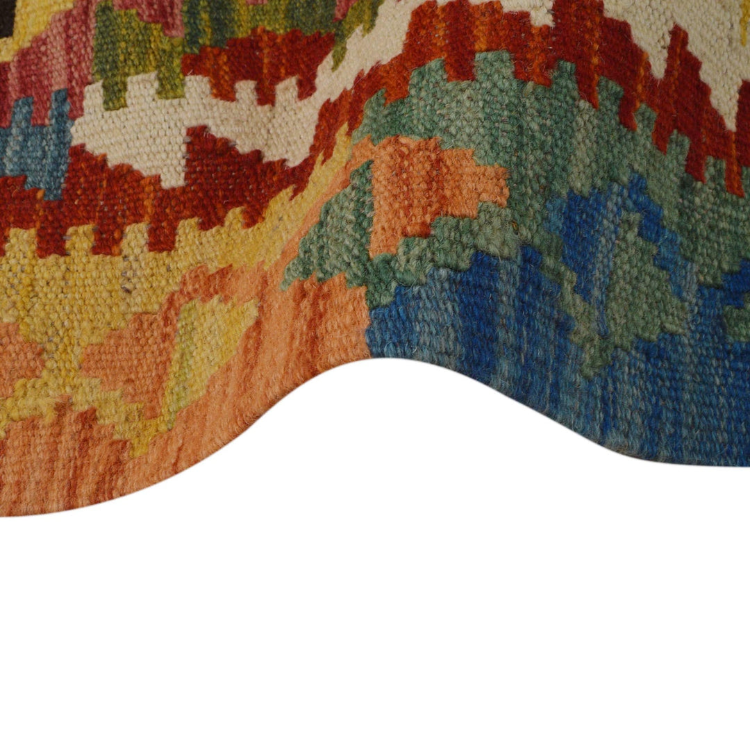 Small Size Chobi Kilim 3' 5" x 5' 0" - No. AL76675