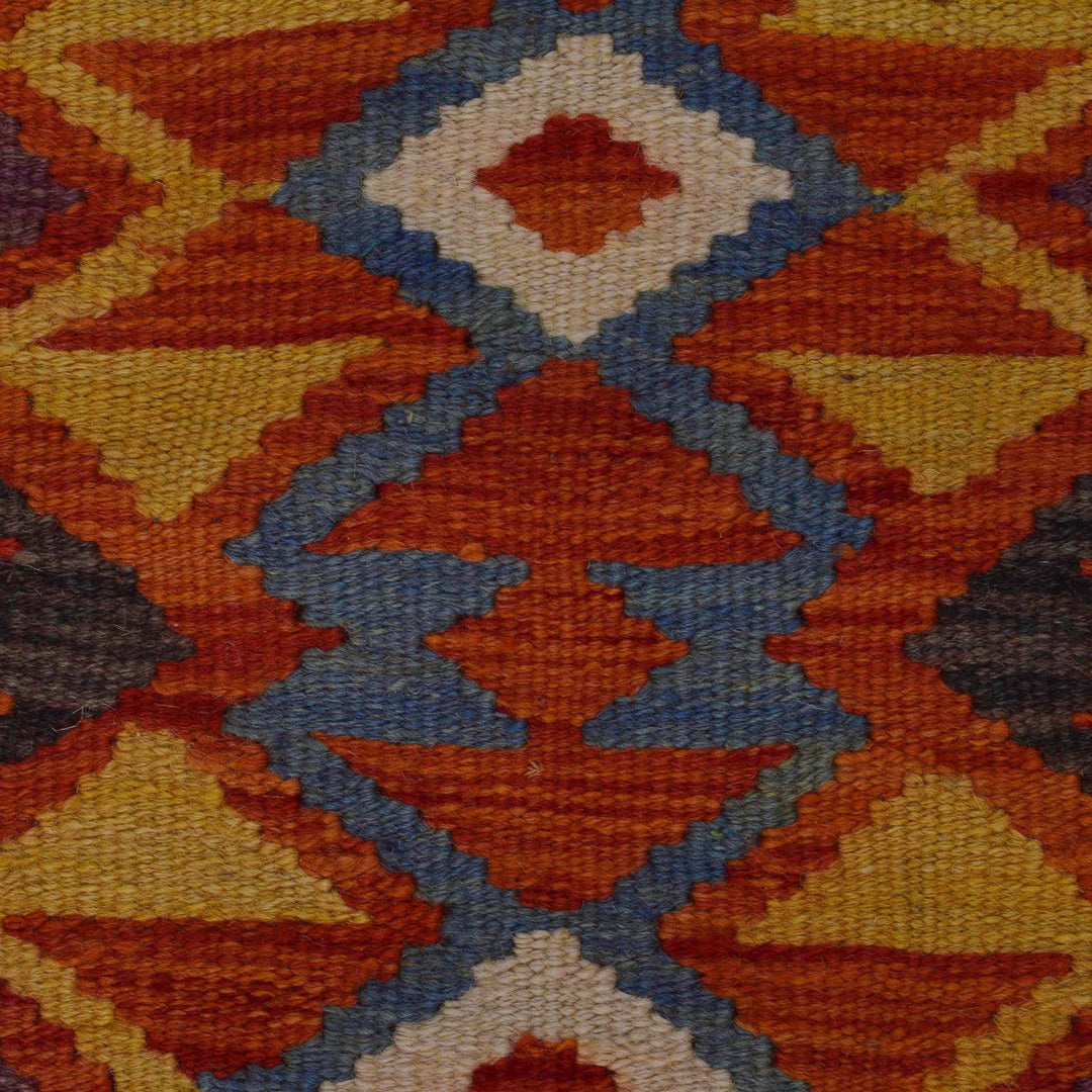 Hand Knotted Flatweave Kilim 3' 6" x 5' 6" - No. AL98717