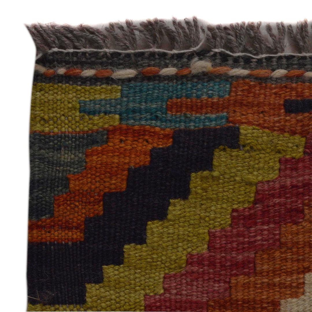Handmade Vegetable Kilim 3' 1" x 5' 0" - No. AL44637