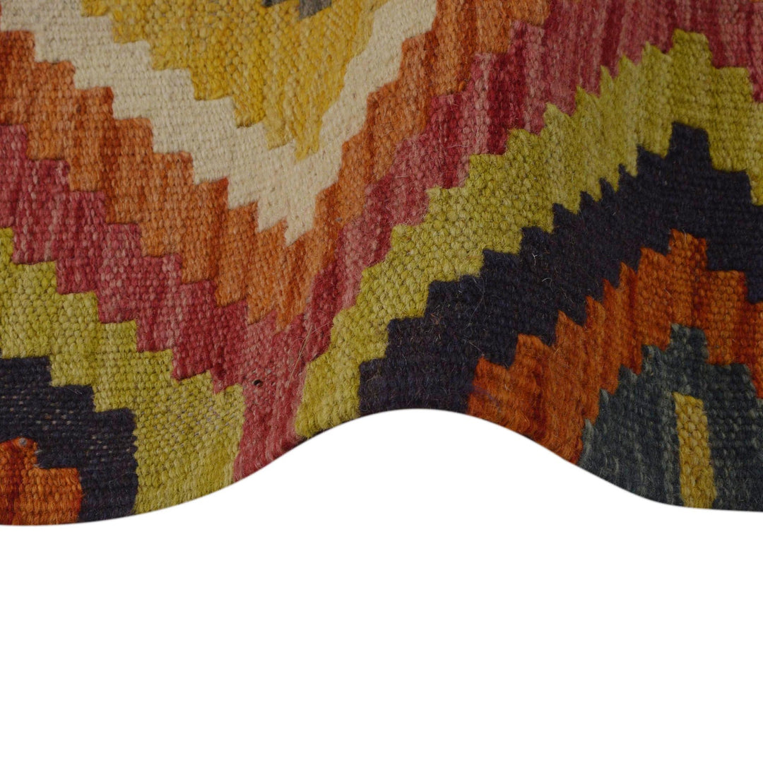 Handmade Vegetable Kilim 3' 1" x 5' 0" - No. AL44637