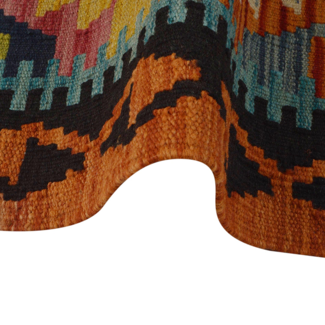 Handmade Vegetable Kilim 3' 6" x 4' 9" - No. AL99267