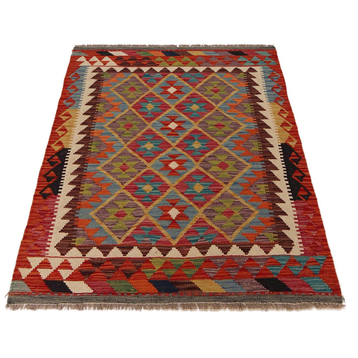 Small Size Chobi Kilim 3' 3" x 4' 8" - No. AL51840