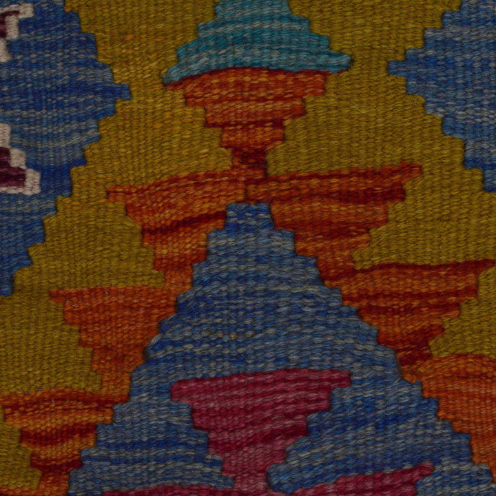 Handmade Afghan Vegetable Kilim 3' 3" x 5' 4" - No. AL79352