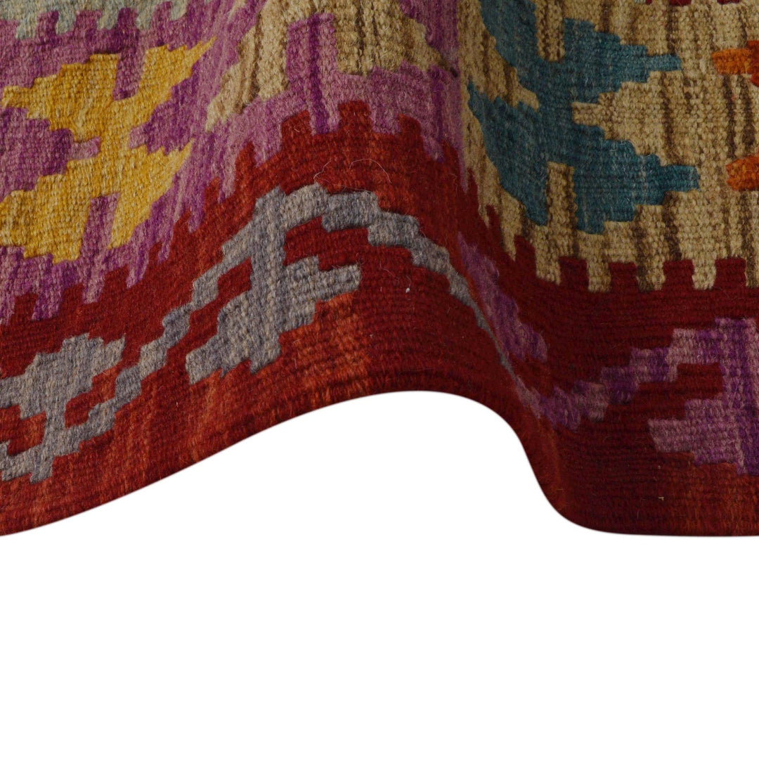Handmade Vegetable Kilim 5' 9" x 8' 1" - No. AL89218