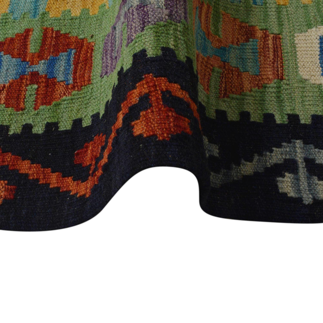 Handmade Vegetable Kelim 6' 1" x 8' 5" - No. AL47558