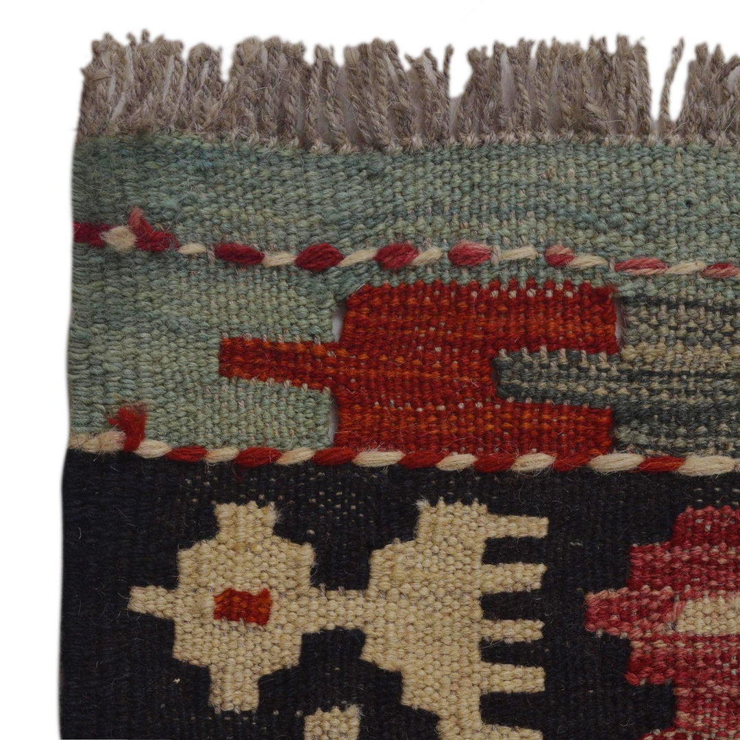 Hand Knotted Flatweave Kilim 5' 7" x 7' 10" - No. AL94589
