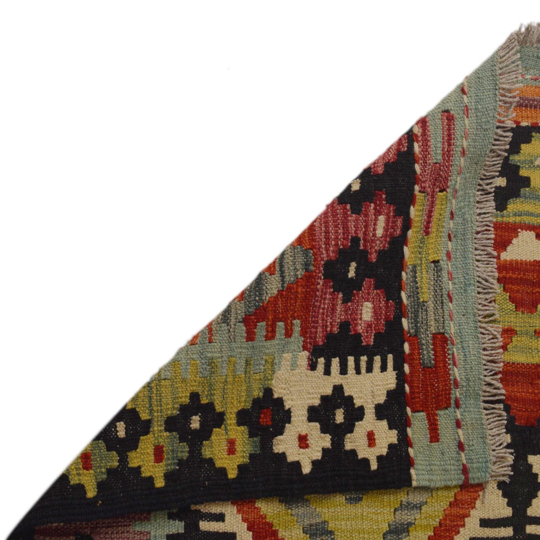 Hand Knotted Flatweave Kilim 5' 7" x 7' 10" - No. AL94589