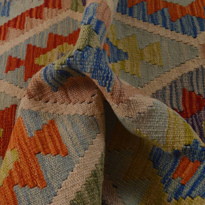 Handmade Turkish Design Wool Kilim 2' 7" x 4' 0" - No. AL52933