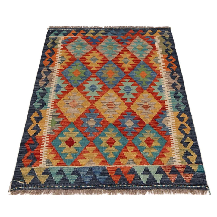 Small Size Chobi Kilim 2' 10" x 3' 9" - No. AL16139