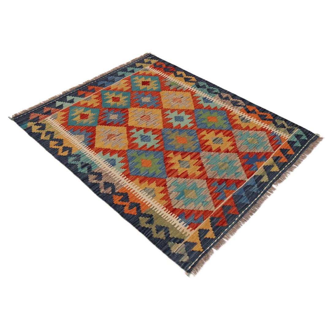 Small Size Chobi Kilim 2' 10" x 3' 9" - No. AL16139