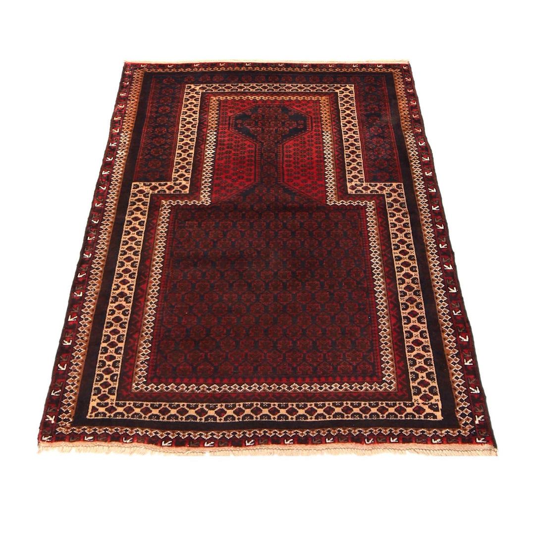 Small Prayer Carpet 3' 1" x 4' 6" - No. AL33446