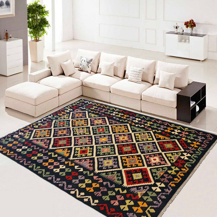 Handmade Vegetable Kelim 6' 0" x 8' 0" - No. AL58746