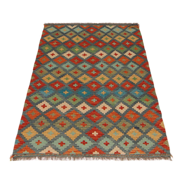 Small Size Chobi Kilim 3' 5" x 5' 1" - No. AL45394