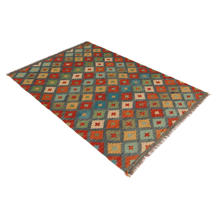 Small Size Chobi Kilim 3' 5" x 5' 1" - No. AL45394