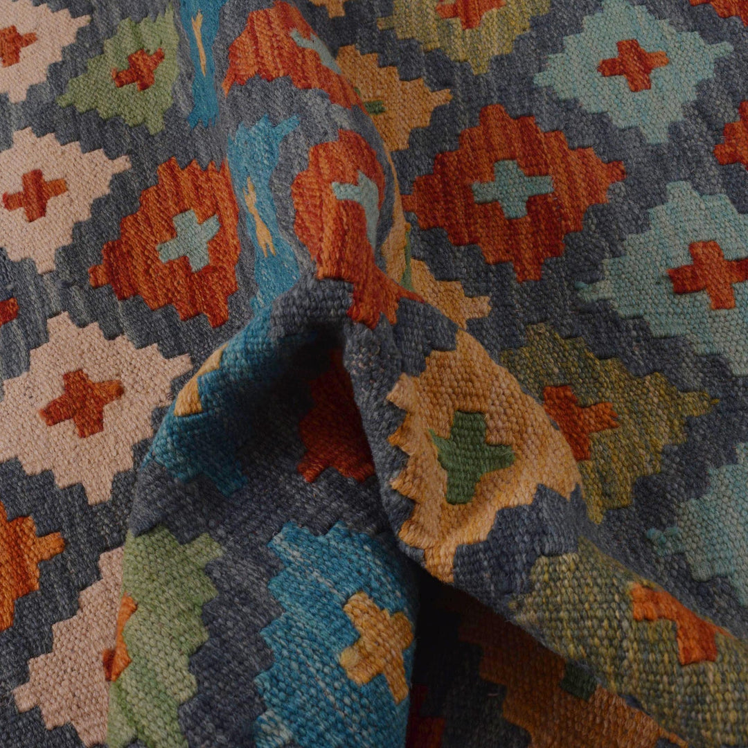 Small Size Chobi Kilim 3' 5" x 5' 1" - No. AL45394