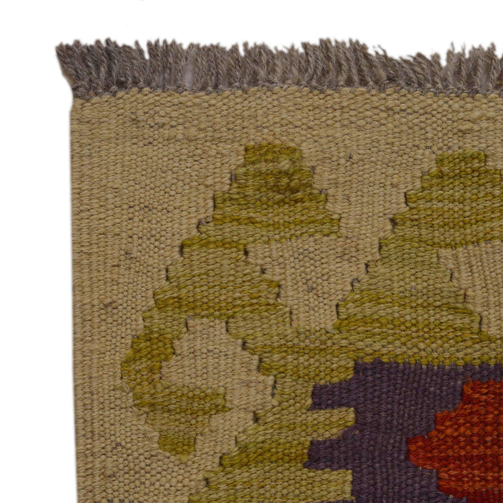 Hand Knotted Flatweave Kilim 3' 3" x 4' 10" - No. AL38535