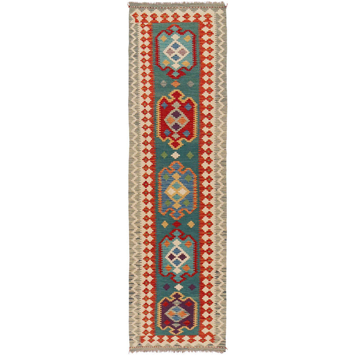 Long Chobi Kilim Runner 2' 8" x 9' 10" - No. AL57828