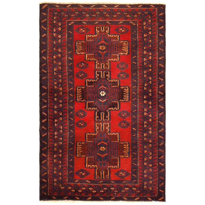 Tribal Baloch Rug 2' 9" x 4' 6" - No. AL97460