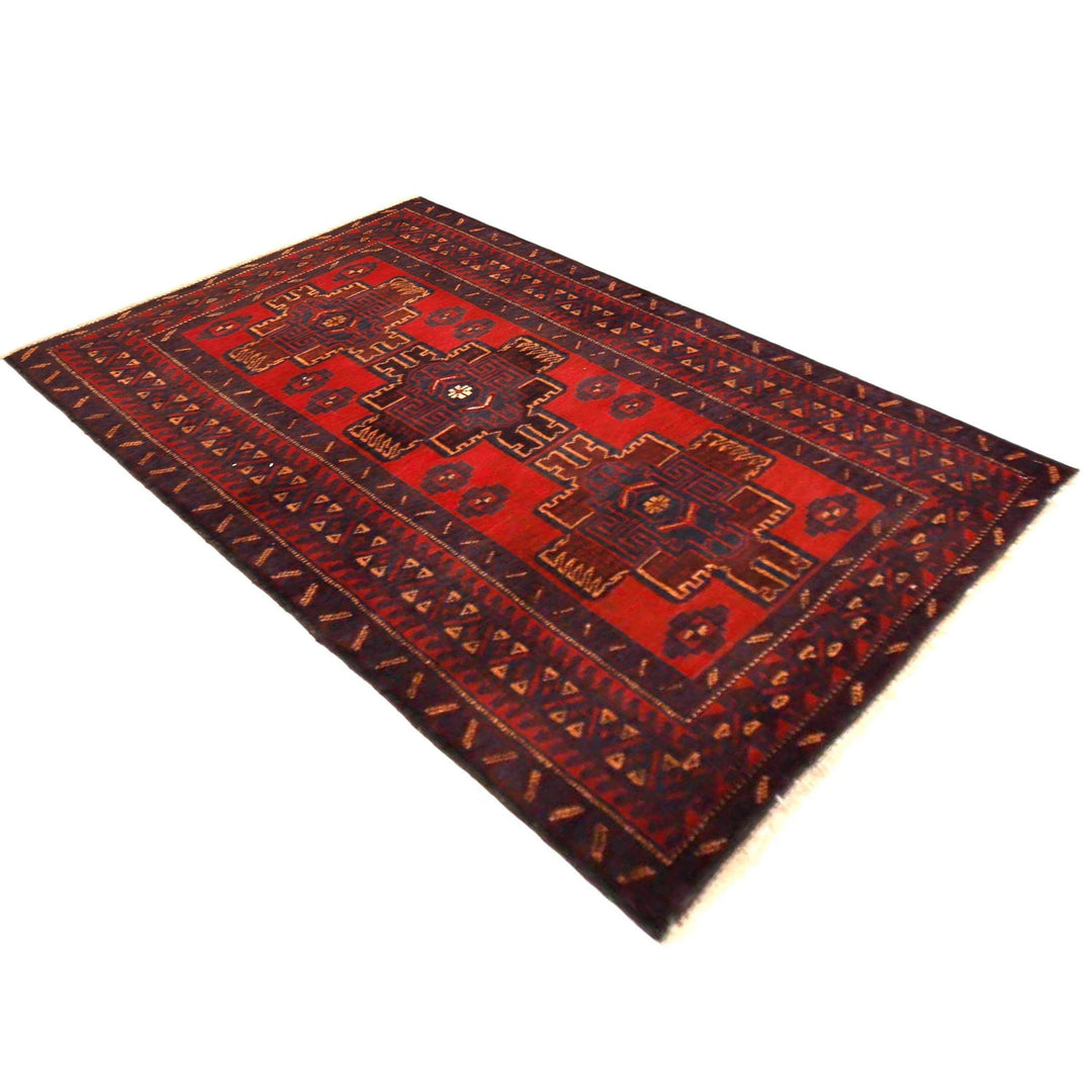 Tribal Baloch Rug 2' 9" x 4' 6" - No. AL55682