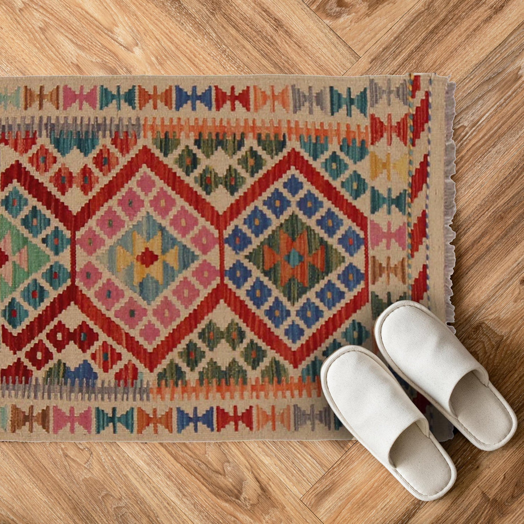 Small Size Chobi Kilim 2' 0" x 3' 1" - No. AL84489
