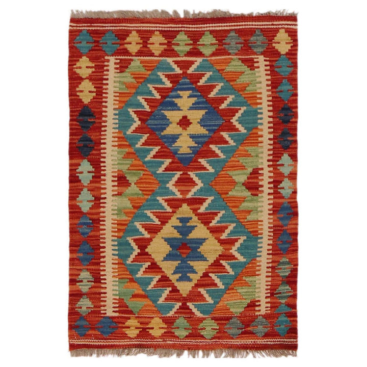 Hand Knotted Flatweave Kilim 2' 0" x 2' 10" - No. AL87269