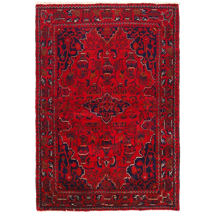 Afghan Khal Mohammadi Rug 3' 5" x 4' 11" - No. AL27284