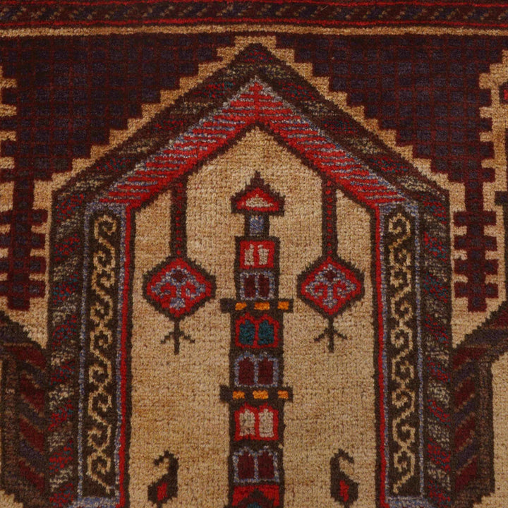 Islamic Prayer Carpet 2' 9" x 4' 0" - No. AL83059