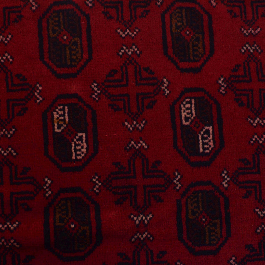 Red Color Baluchi Rug  3' 0" x 4' 7" - No. AL93395