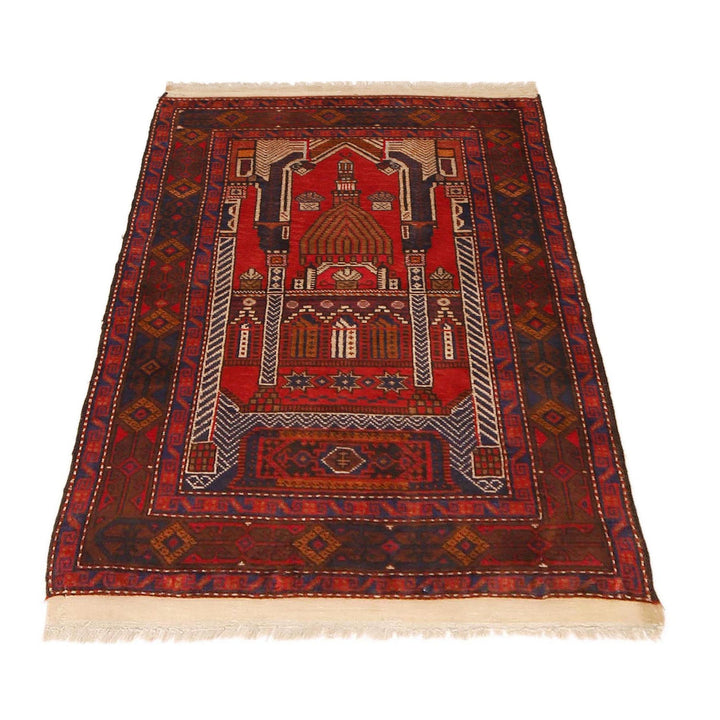 Muslim Prayer Rug 2' 8" x 3' 10" - No. AL26729