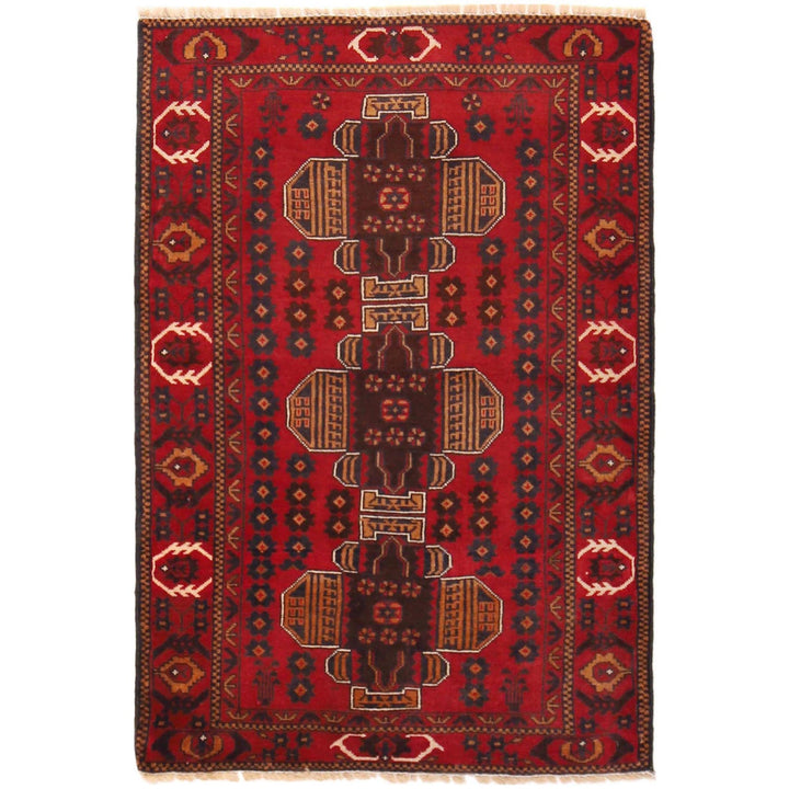 Handmade Baloch Rug 3' 1" x 4' 6" - No. AL58290