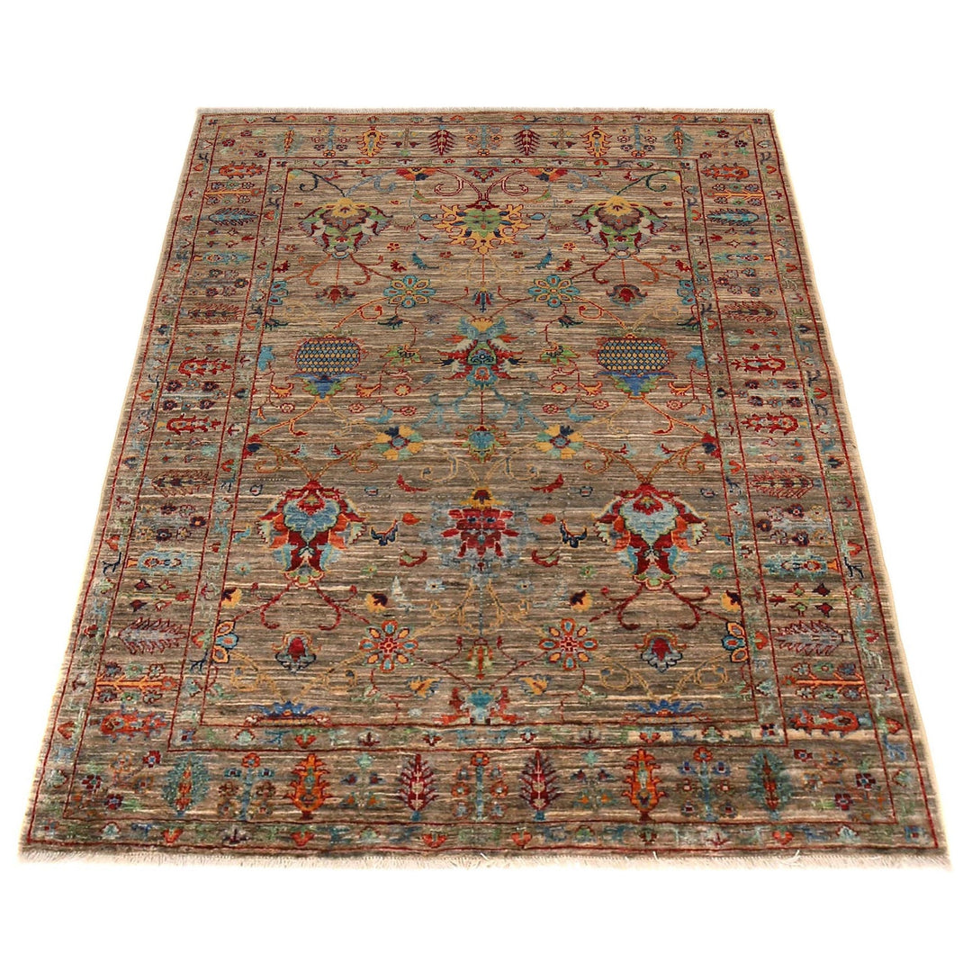 Modern Sultani Carpet 5' 0" x 6' 8" - No. AL80406