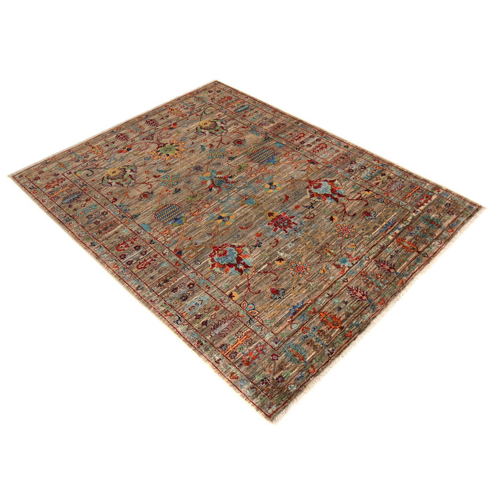 Modern Sultani Carpet 5' 0" x 6' 8" - No. AL80406
