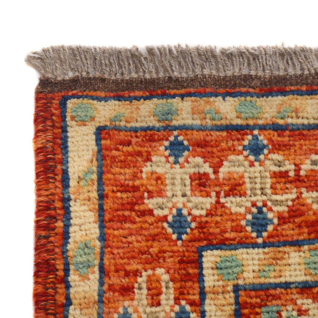 Rich Red Color Shiraz Carpet 4' 2" x 6' 0" - No. AL95098